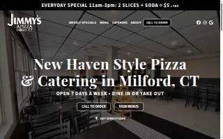 Jimmy's Apizza website