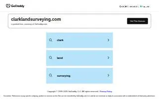 Clark Land Surveying, LLC of Plainville website
