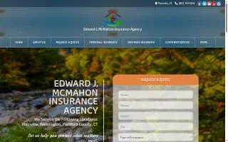 Edward J Mc Mahon Insurance website