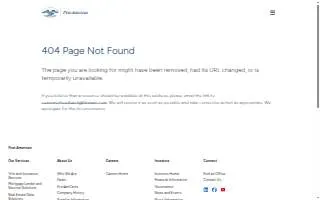 First American Title Insurance Company of Plainville website