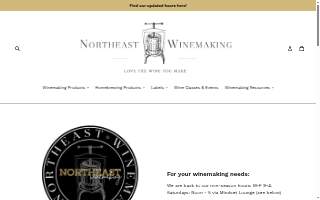 Northeast Winemaking