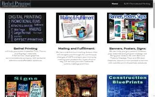 Bethel Printing & Graphics Inc website