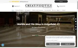 Creative Tile of Ridgefield website