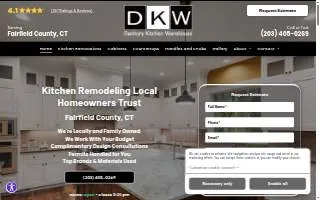 Danbury Kitchen Warehouse website
