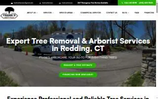 Frank's Arborcare LLC of Ridgefield website