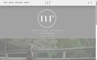 Main Ridge Creative website