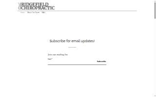 Ridgefield Chiropractic: Pohl-Knijff Brigitte DC