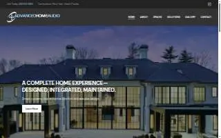 Advanced Home Audio Inc website