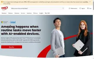 CDW of Shelton website