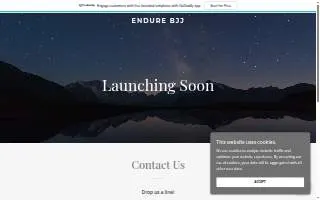 Endure Brazilian Jiu-Jitsu Acadamy of Shelton website