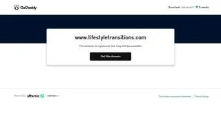 Lifestyle Transitions at Wesley Village of Shelton website