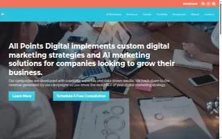All Points Digital website
