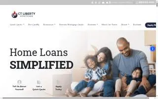 CT Liberty Mortgage, LLC of Simsbury website