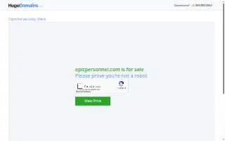Epic Personnel Partners, LLC of Simsbury website