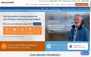 Hear Again Center of Simsbury website