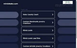 Mintz + Hoke website