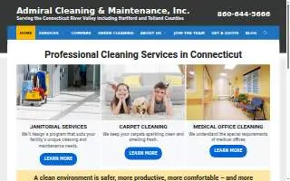 Admiral Cleaning & Maintenance website