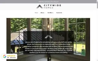 Citywide Homes of South Windsor website
