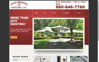 Four Seasons Painters LLC website