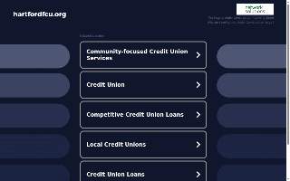 Hartford Federal Credit Union website