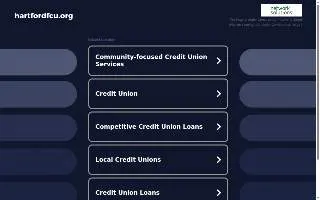 Hartford Federal Credit Union website