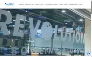 Revolutions Bowling and Lounge website