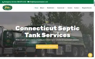 Skips Wastewater Services of South Windsor website
