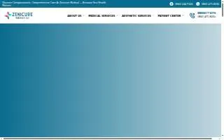 Zenicure Medical website