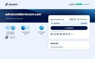 Advanced DermCare of Southbury website