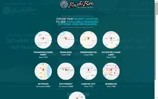 Bushi Ban Martial Arts and Fitness website