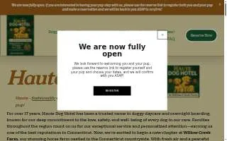 Haute Dog Hotel - Southbury CT website