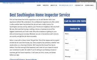 Connecticut Home Inspection, LLC website