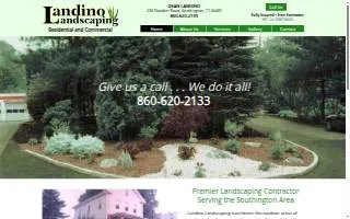 Landino Landscaping website