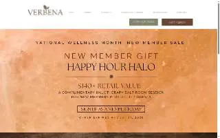 Verbena Holistic Center website