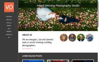 VO Photographers website