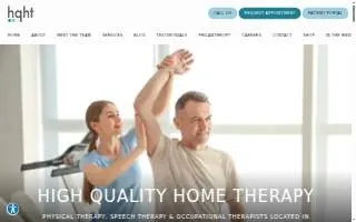 High Quality Home Therapy website