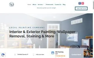 WD Painting LLC of Stamford website