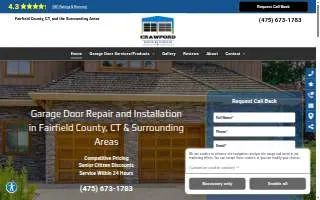 Crawford Door of Stratford, Inc. website