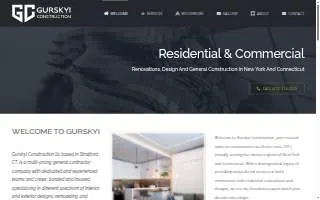 Gurskyi Construction website