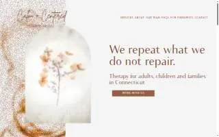 Calm and Centered Counseling website