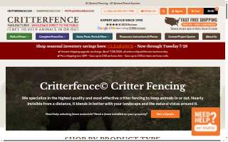 Critterfence Deer, Garden & Pet Fencing