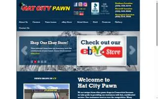 Hat City Pawn - WE BUY GOLD!! of Westport website