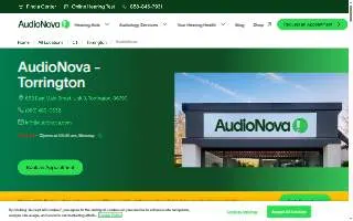 Hearing Care Centers of Torrington website