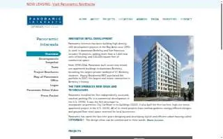 Panoramic Pressure Cleaning website