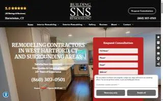 SNS Building & Remodeling LLC website