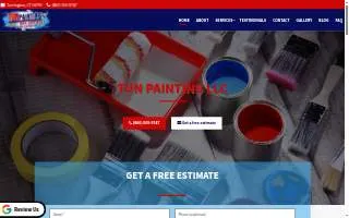 Tun Painting LLC. website