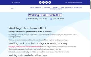Critical Entertainment DJs of Trumbull