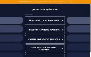 Green River Capital - Nima Rezvan of Trumbull website
