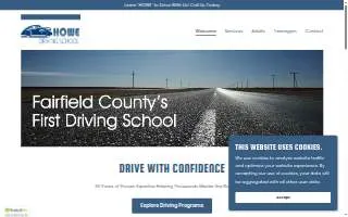 Howe Driving School of Trumbull website