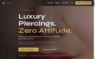 Karma Piercing website